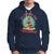 All Booked For Christmas Book Christmas Tree Bookaholic Hoodie - Wonder Print Shop