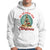 All Booked For Christmas Book Christmas Tree Bookaholic Hoodie - Wonder Print Shop
