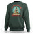All Booked For Christmas Book Christmas Tree Bookaholic Sweatshirt - Wonder Print Shop