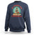 All Booked For Christmas Book Christmas Tree Bookaholic Sweatshirt - Wonder Print Shop