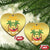 Funny Xmas In Hawaii Christmas Ornament Meowy Kalikimaka Cat Chillin' Ho Ho Ho Xmas Palm Tree - Wonder Print Shop