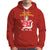 Christmas In Hawaii Hoodie Meowy Kalikimaka Hawaiian Cat Ho Ho Ho Xmas Tree - Wonder Print Shop