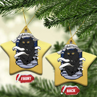 Icelandic Xmas Christmas Ornament Yule Cat Jolakotturinn Xmas Eve - Wonder Print Shop