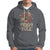Merry Yule And Winter Solstice Flower Wreath Pentagram Hoodie - Wonder Print Shop
