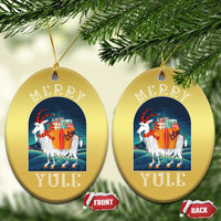 Yule Goat Christmas Ornament Jul Nordic Yuletide - Wonder Print Shop