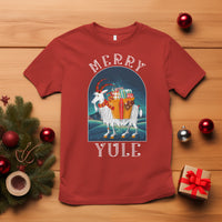 Yule Goat Jul Nordic Yuletide Merry Christmas T Shirt - Wonder Print Shop