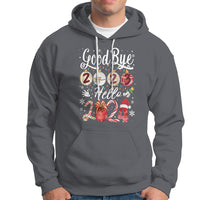 Goodbye 2023 Hello 2024 Happy New Year's Eve Hoodie - Wonder Print Shop