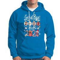 Goodbye 2023 Hello 2024 Happy New Year's Eve Hoodie - Wonder Print Shop