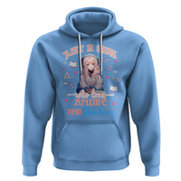 Just A Girl Who Loves Anime And Sketching Hoodie Cute Kawaii Manga Japan - Wonder Print Shop