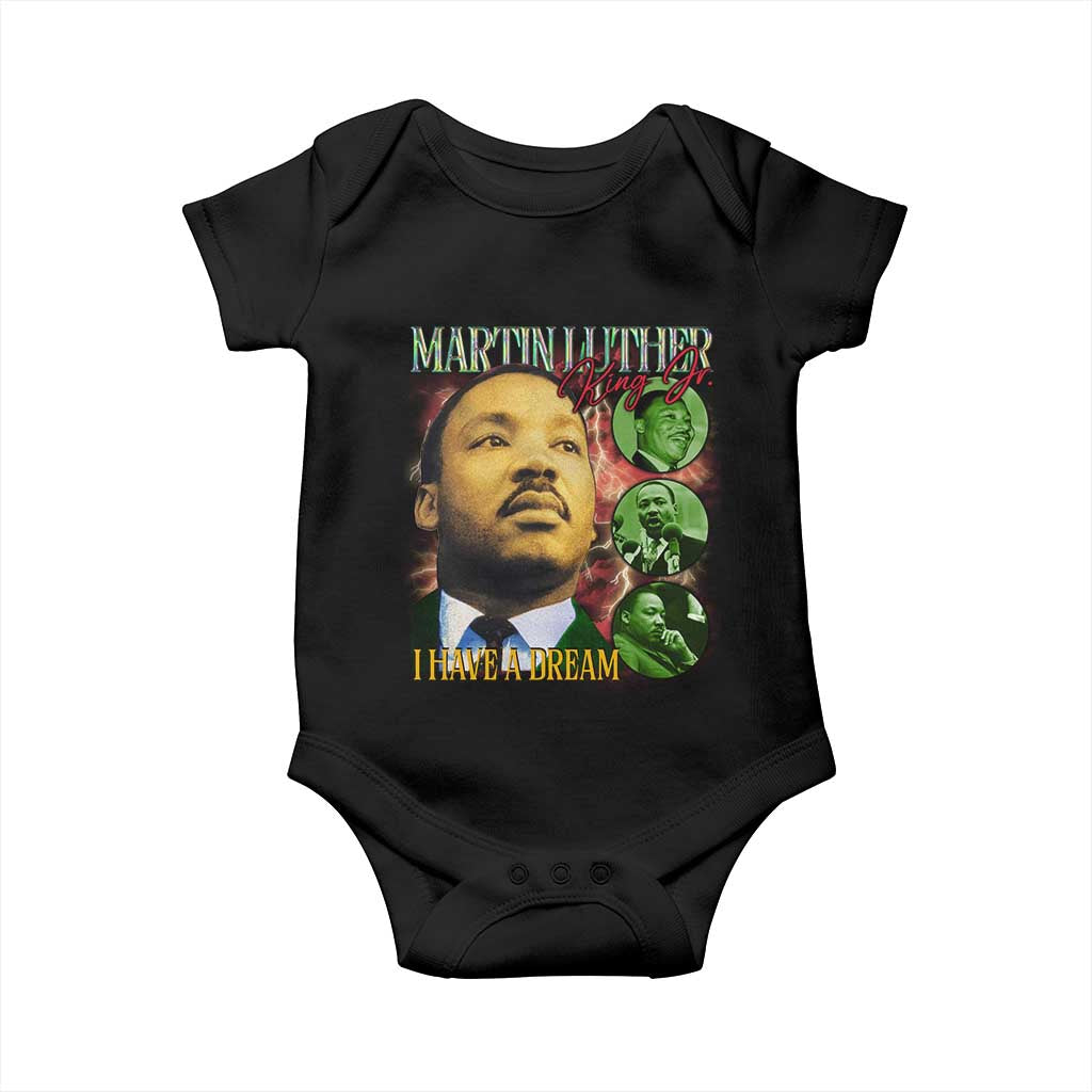 Martin Luther King Jr Baby Onesie I Have A Dream MLK Day Black History