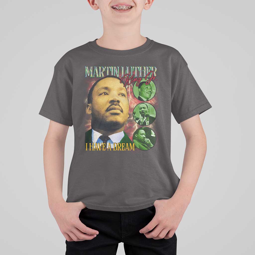 Martin Luther King Jr T Shirt For Kid I Have A Dream MLK Day Black History