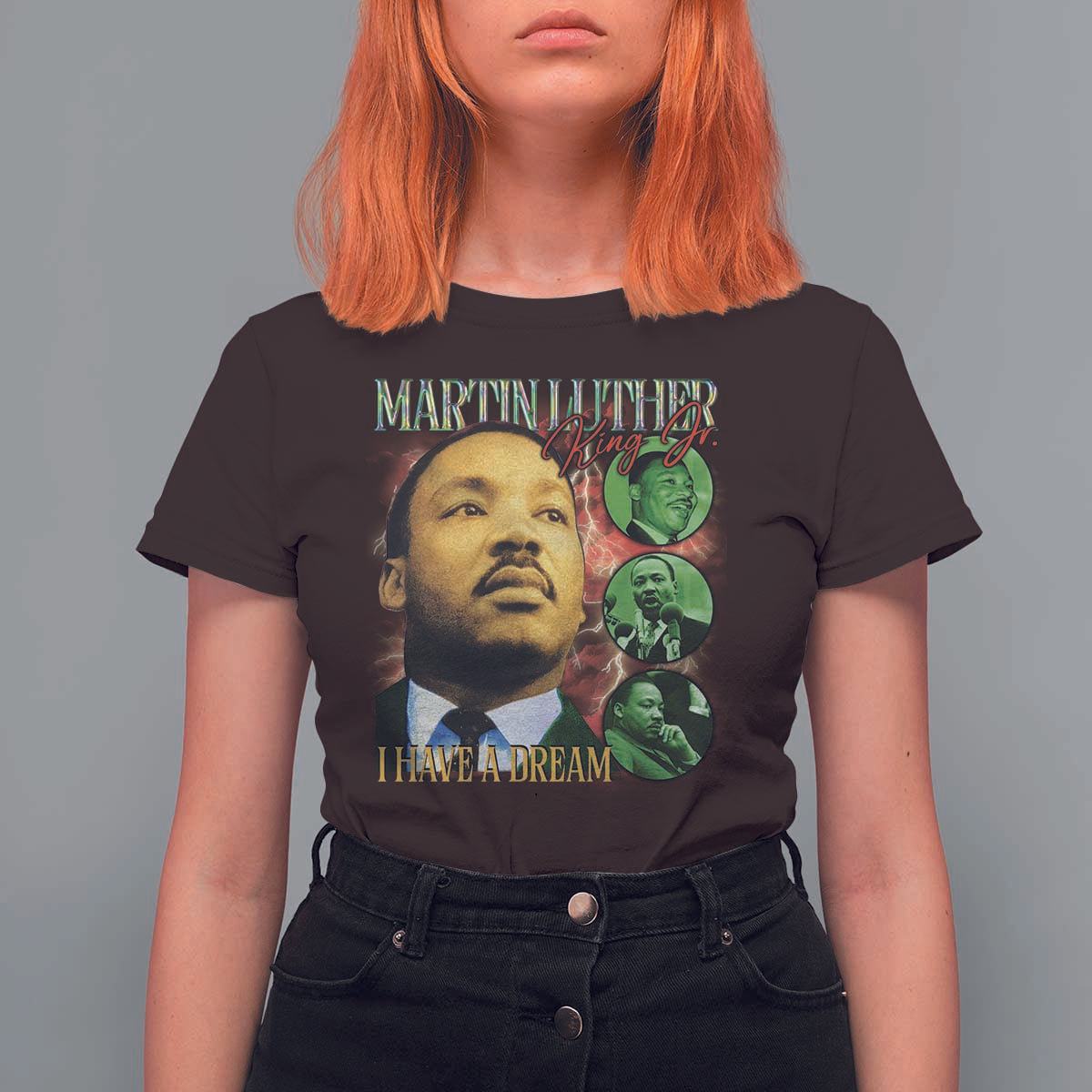Martin Luther King Jr T Shirt For Women I Have A Dream MLK Day Black History