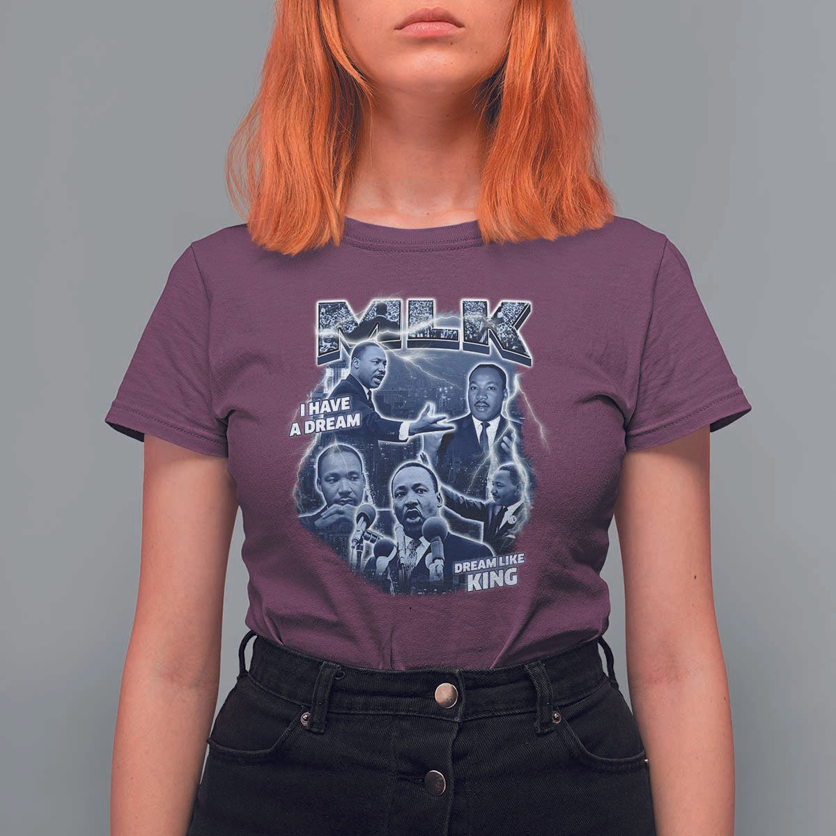 Martin Luther King Jr T Shirt For Women I Have A Dream Like King MLK Day Black History