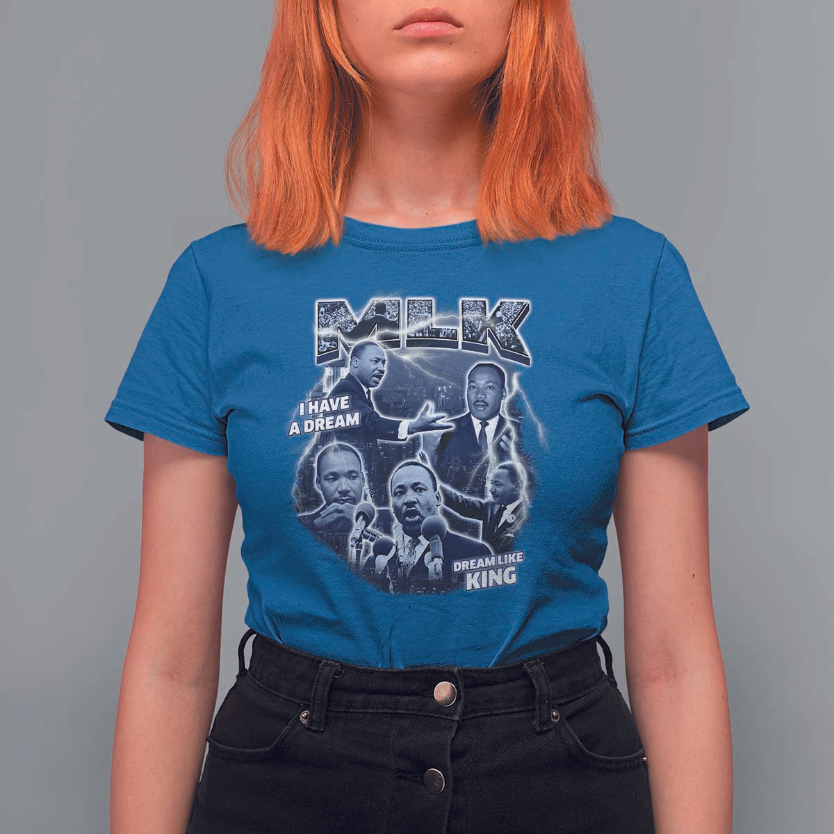 Martin Luther King Jr T Shirt For Women I Have A Dream Like King MLK Day Black History