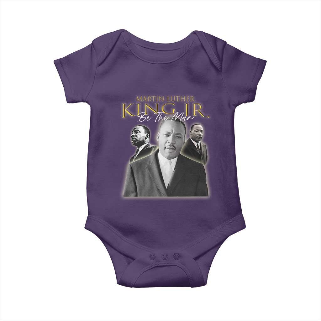 Martin Luther King Jr Baby Onesie Be The Man MLK Day Black History