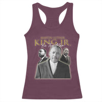 Martin Luther King Jr Racerback Tank Top Be The Man MLK Day Black History