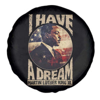 Martin Luther King Jr Spare Tire Cover I Have A Dream American Flag MLK Day Black History