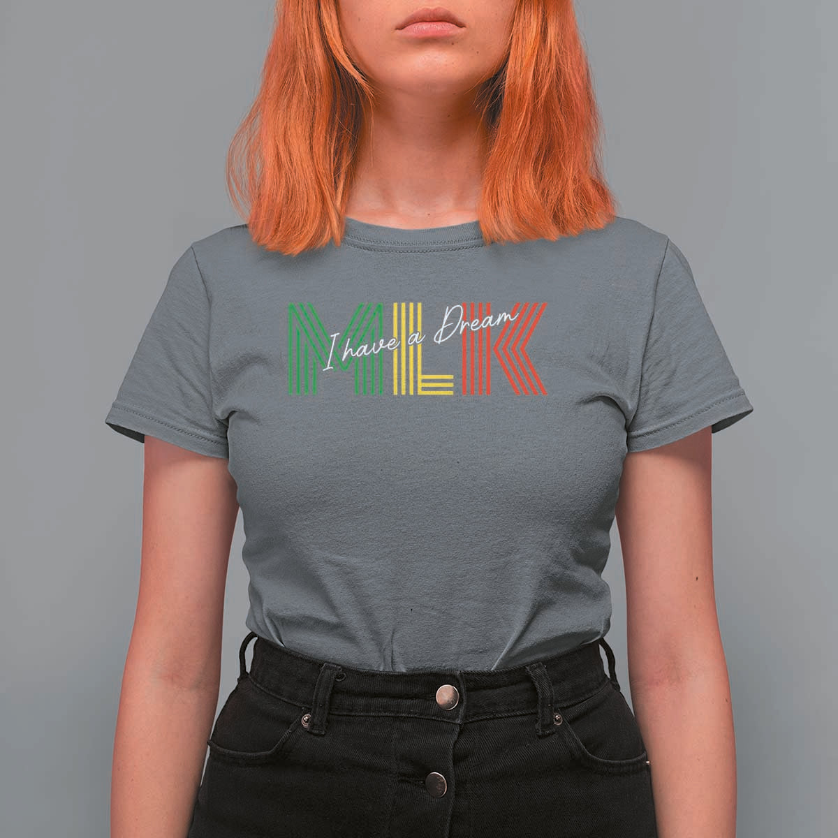 Martin Luther King Jr Day T Shirt For Women I Have A Dream Black History