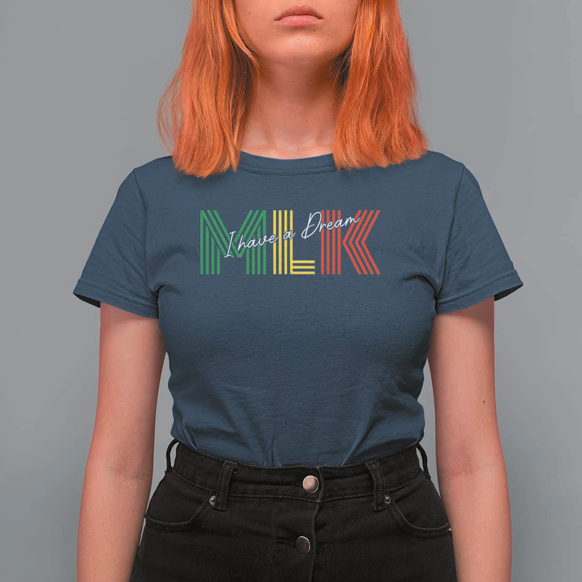 Martin Luther King Jr Day T Shirt For Women I Have A Dream Black History