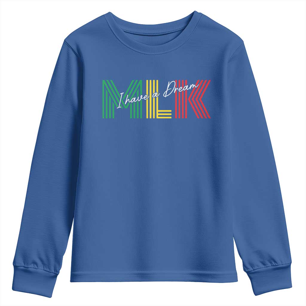 Martin Luther King Jr Day Youth Sweatshirt I Have A Dream Black History