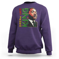 Martin Luther King Jr Sweatshirt Dream Like King MLK Day Black History