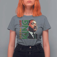 Martin Luther King Jr T Shirt For Women Dream Like King MLK Day Black History