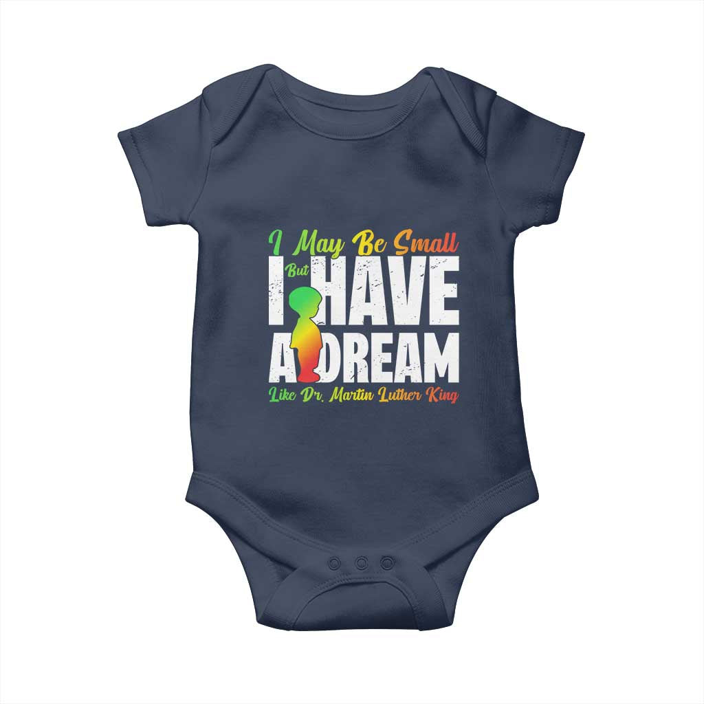 Martin Luther King Jr Baby Onesie I May Be Small But I Have A Dream Like King MLK