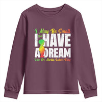 Martin Luther King Jr Youth Sweatshirt I May Be Small But I Have A Dream Like King MLK