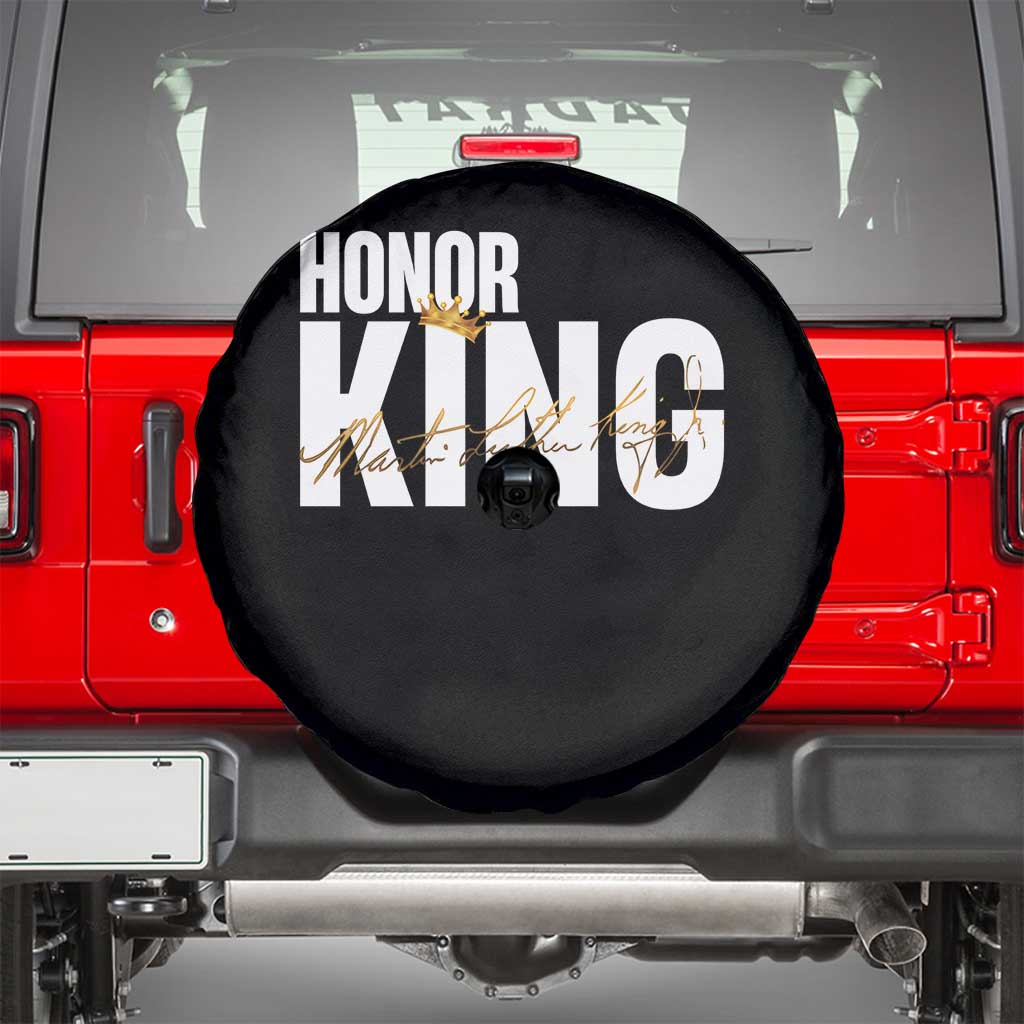 Martin Luther King Jr Day Spare Tire Cover Honoring The King MLK