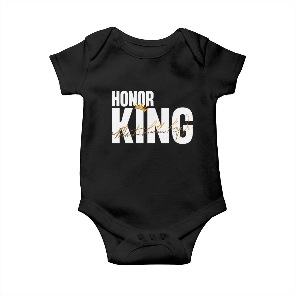 Martin Luther King Jr Day Baby Onesie Honoring The King MLK