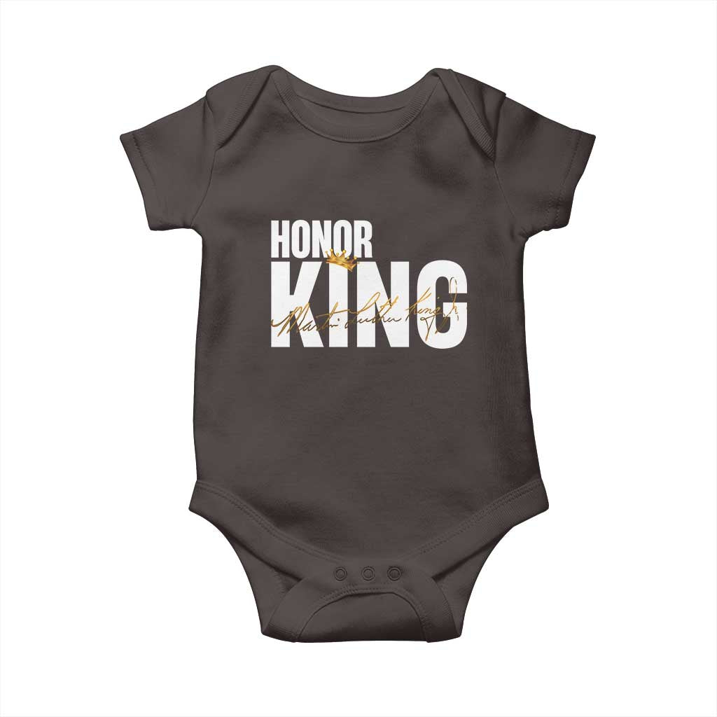 Martin Luther King Jr Day Baby Onesie Honoring The King MLK