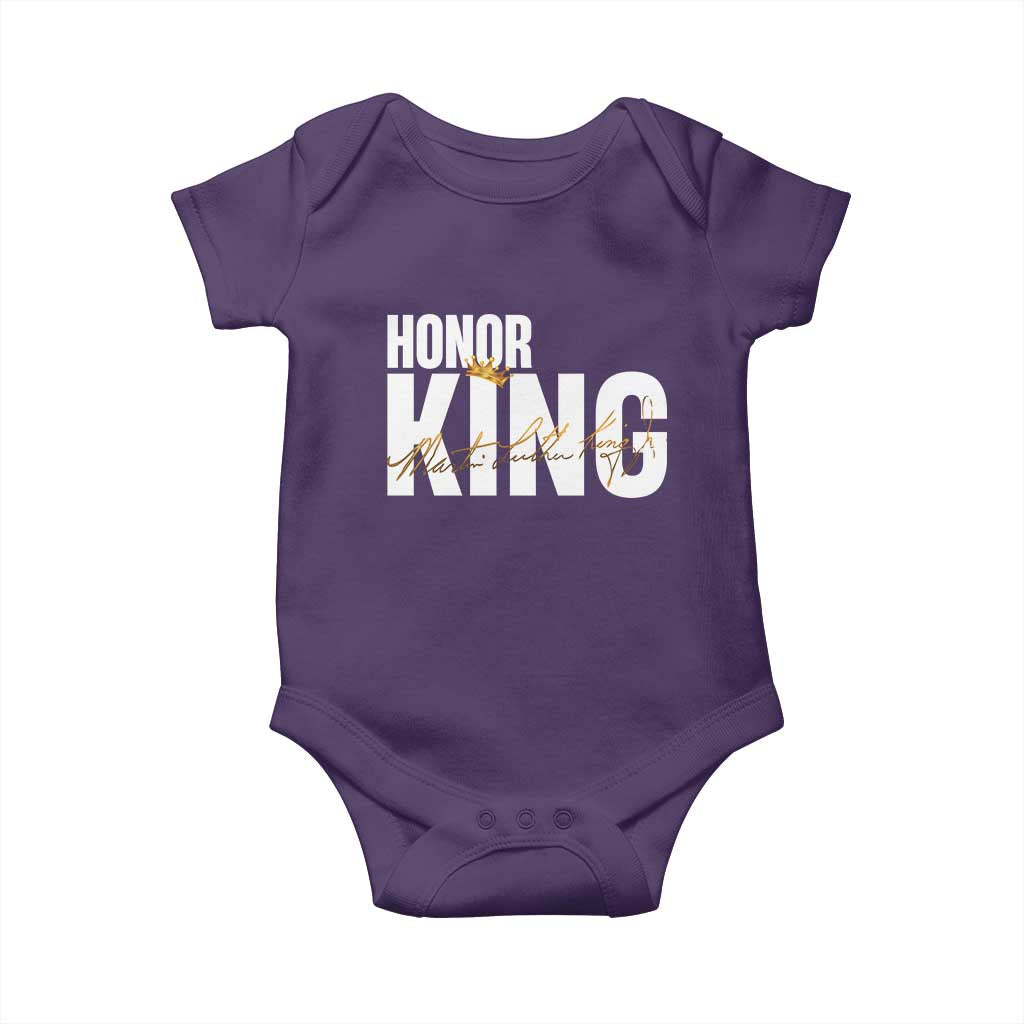 Martin Luther King Jr Day Baby Onesie Honoring The King MLK