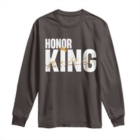 Martin Luther King Jr Day Long Sleeve Shirt Honoring The King MLK