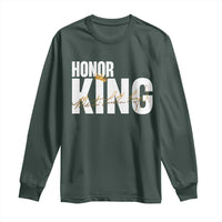 Martin Luther King Jr Day Long Sleeve Shirt Honoring The King MLK