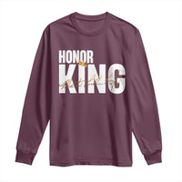 Martin Luther King Jr Day Long Sleeve Shirt Honoring The King MLK