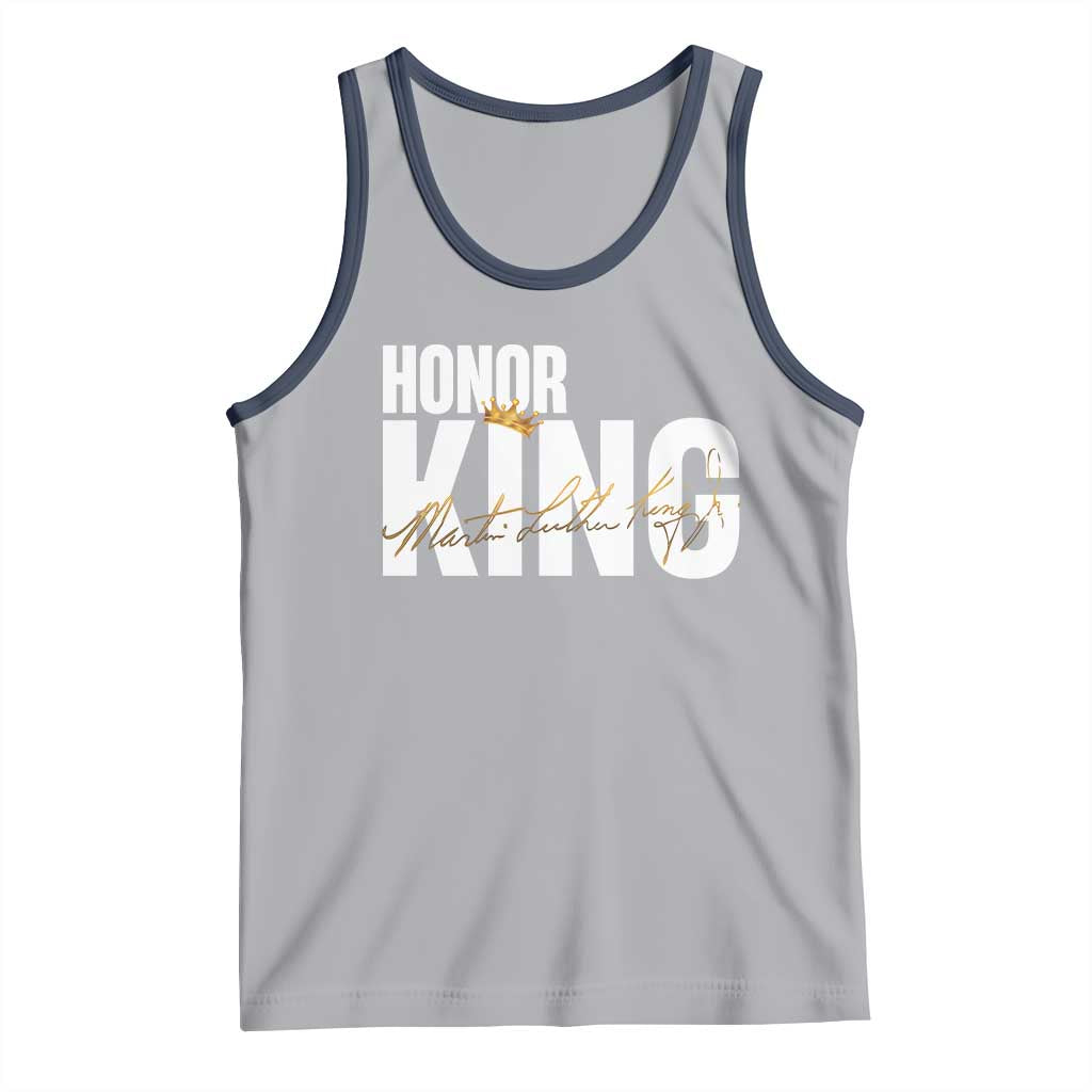 Martin Luther King Jr Day Tank Top Honoring The King MLK