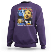 Martin Luther King Jr Sweatshirt His Dream Is My Dream American Flag MLK Day Black HIstory