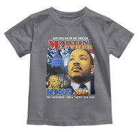 Martin Luther King Jr Toddler T Shirt His Dream Is My Dream American Flag MLK Day Black HIstory