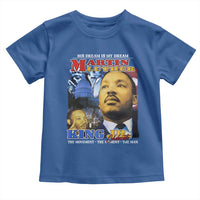 Martin Luther King Jr Toddler T Shirt His Dream Is My Dream American Flag MLK Day Black HIstory