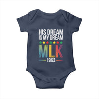 Martin Luther King Jr Baby Onesie His Dream Is My Dream 1963 Black History