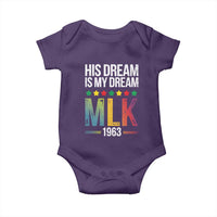 Martin Luther King Jr Baby Onesie His Dream Is My Dream 1963 Black History