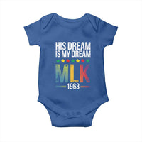 Martin Luther King Jr Baby Onesie His Dream Is My Dream 1963 Black History