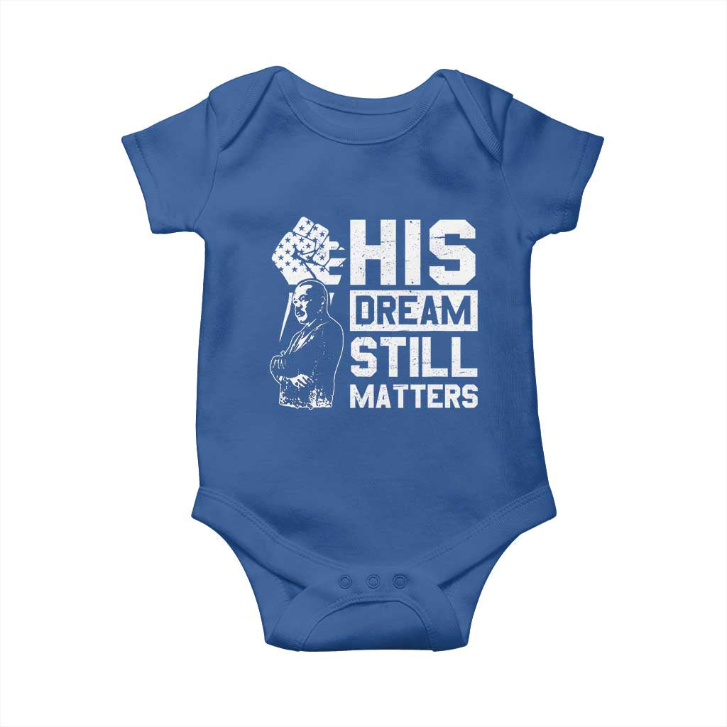 Martin Luther King Jr Baby Onesie His Dream Still Matters