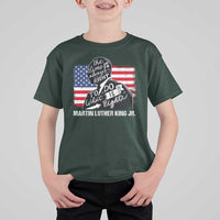 Martin Luther King Jr T Shirt For Kid The Time Is Always Right To Do What Is Right