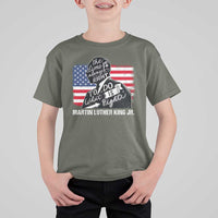 Martin Luther King Jr T Shirt For Kid The Time Is Always Right To Do What Is Right