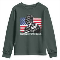 Martin Luther King Jr Youth Sweatshirt The Time Is Always Right To Do What Is Right
