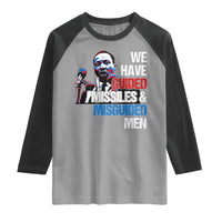 Martin Luther King Jr Raglan Shirt We Have Guided Missiles And Misguided Men