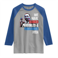 Martin Luther King Jr Raglan Shirt We Have Guided Missiles And Misguided Men