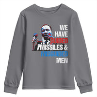 Martin Luther King Jr Youth Sweatshirt We Have Guided Missiles And Misguided Men