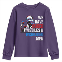 Martin Luther King Jr Youth Sweatshirt We Have Guided Missiles And Misguided Men